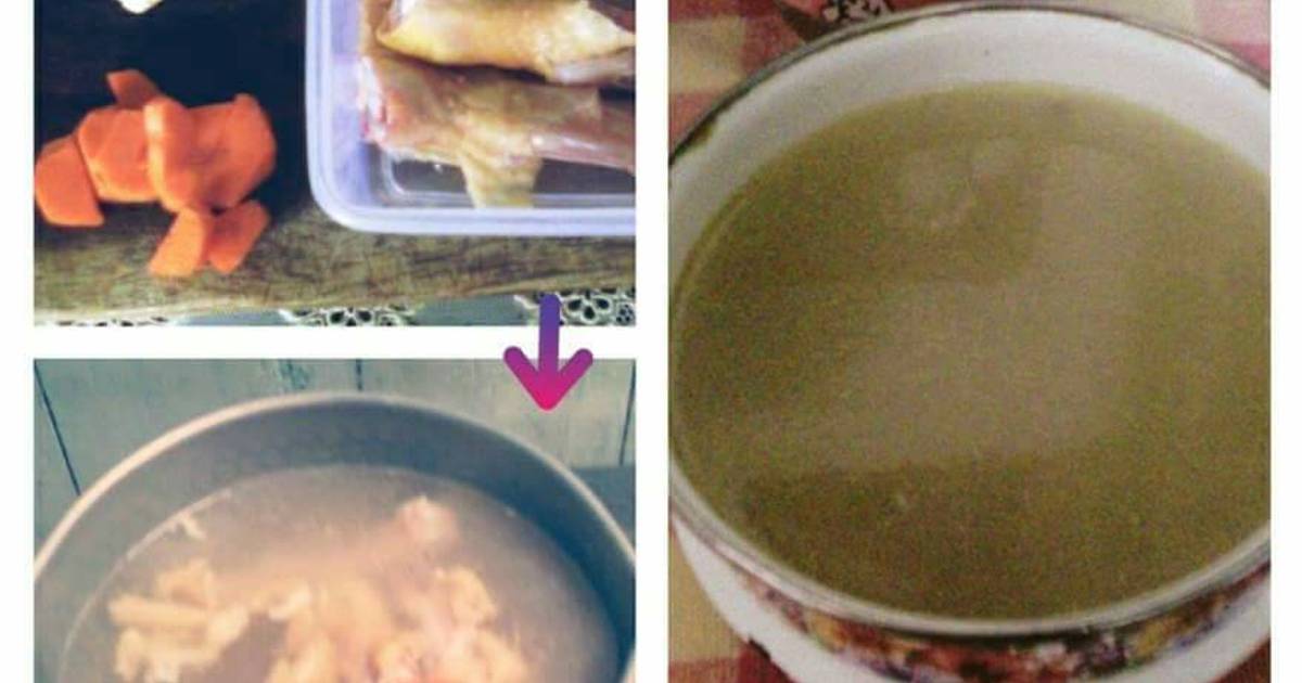 Resep Kaldu ayam sehat homemade ala tri laelatul