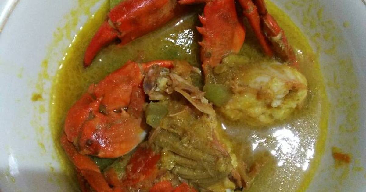 1 resep kepiting kuah kuning labu siam untuk balita enak 