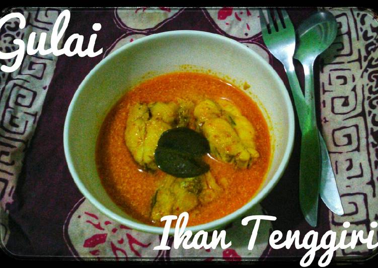 gambar untuk resep makanan Gulai Ikan Tenggiri #ketopad_cp_seafood