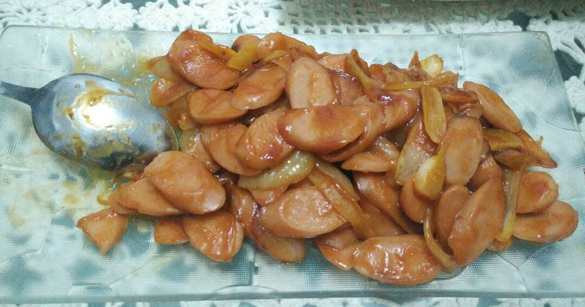 38 resep sosis asam manis rumahan yang enak dan sederhana 