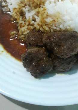 Semur daging cincang sederhana