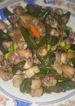 Oseng cumi asin