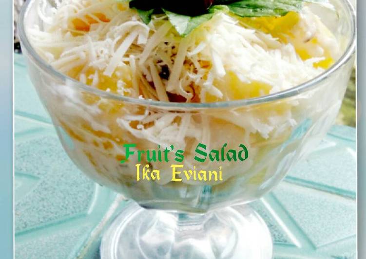 Resep Fruit'S Salad Alias Salad Buah Oleh Ika Eviani