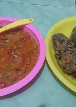 Lele goreng sambel pecak