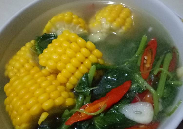  Resep  Sayur Bayam Campur Jagung Manis Non  Msg  tinggalkan 