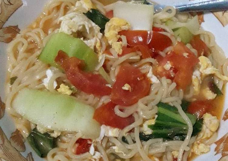 gambar untuk resep makanan Mie Tek Tek Rebus