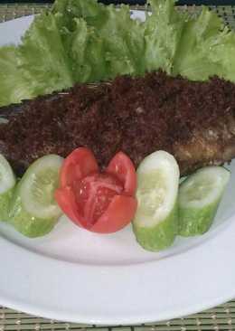 Ikan nila goreng lengkuas