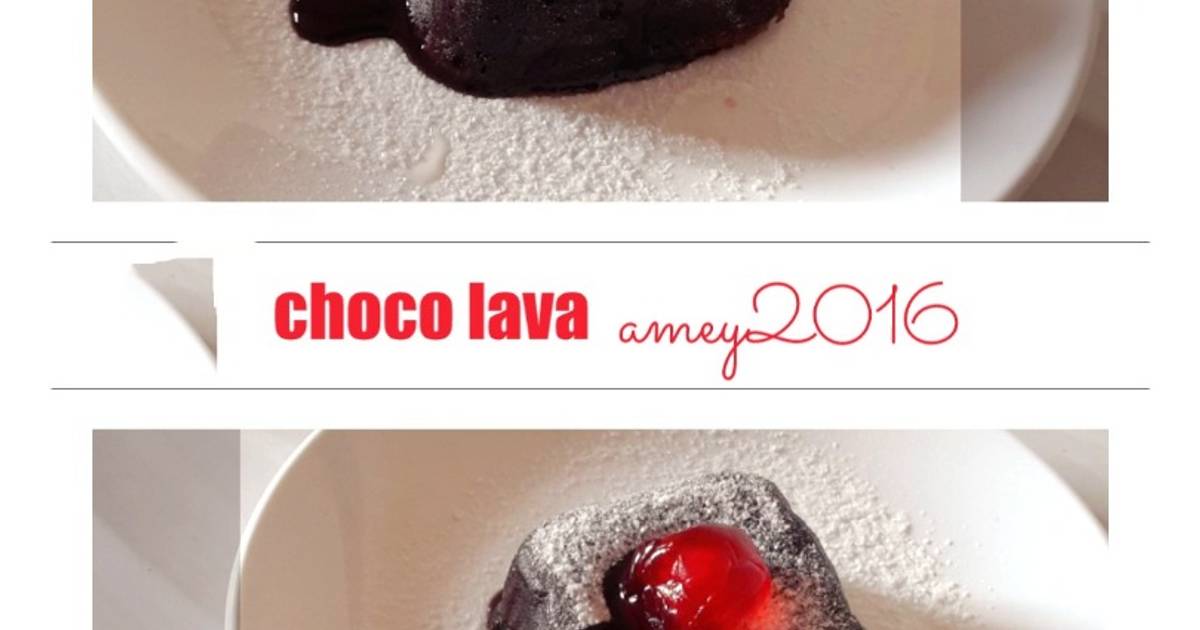 Resep Choco lava no mikser n oven,,simple dan enak