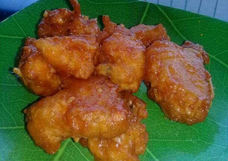 resep Ayam goreng tepung saus mentega