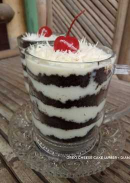 Oreo Cheese Cake Lumer (Irit,ekonomis,Enak)