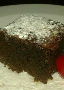 Chewy Fudgy Brownies (Enak, Bahan Gampang & No Mixer)