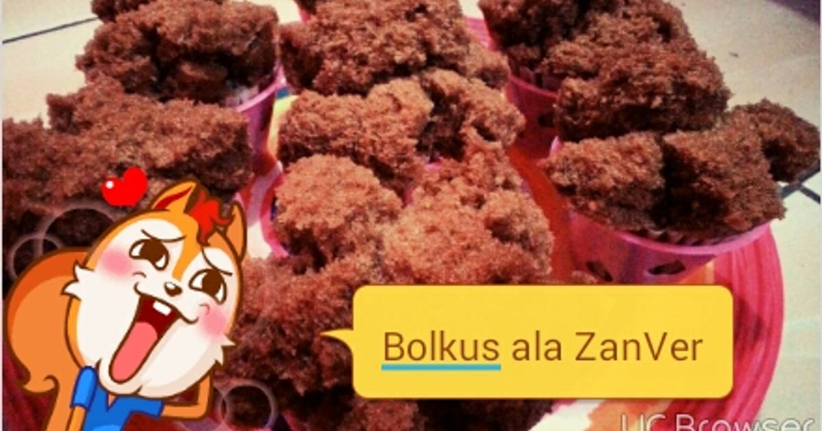 Resep BOLU KUKUS MEKAR - COKLAT (Eggless / No mixer) Resep BOLU KUKUS MEKAR - COKLAT (Eggless / No mixer)