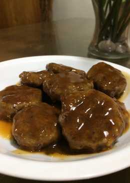 Steak mini burger sederhana