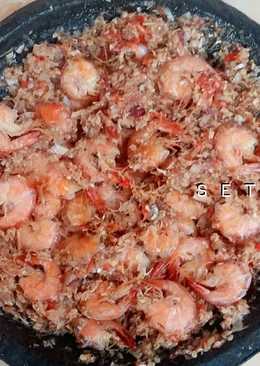 Sambal Bongkot udang (kecombrang)