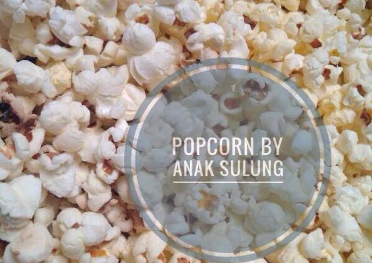 resep lengkap untuk Cara dan Resep Membuat Popcorn Gurih