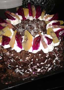 Blackforest Praktis topping buah