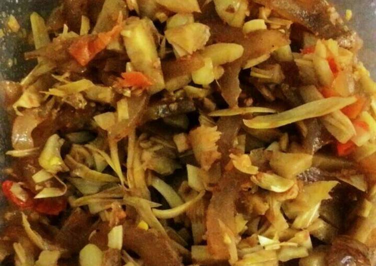 Lawar Cecek Nangka Muda recipe main photo