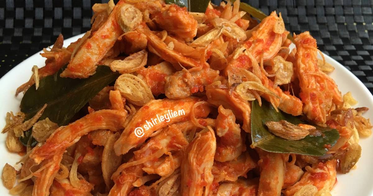 Resep 🍖Ayam Suwir Sambalado🌶 ala Shirley