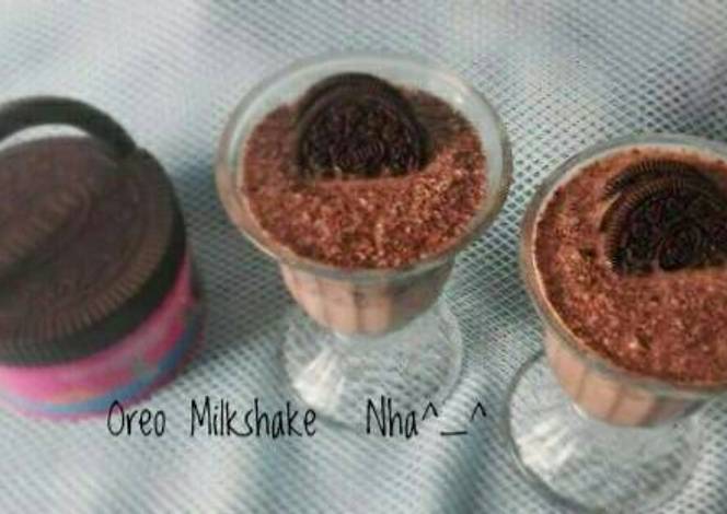 minuman resep milkshake minuman) Resep Milkshake (#postingrame2 Oreo oleh Nana