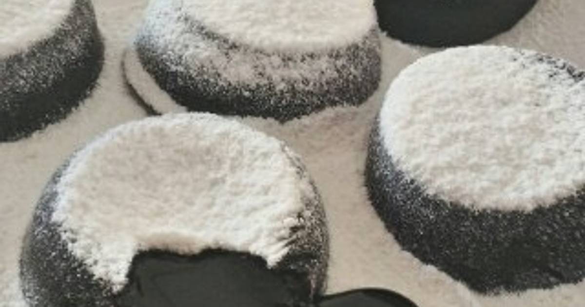 Resep Choco Lava sederhana Resep Choco Lava sederhana