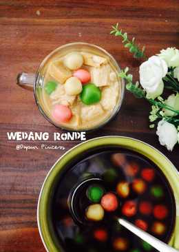 Wedang Ronde + Roti dan susu