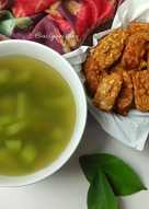 Sayur Asem dan tempe goreng