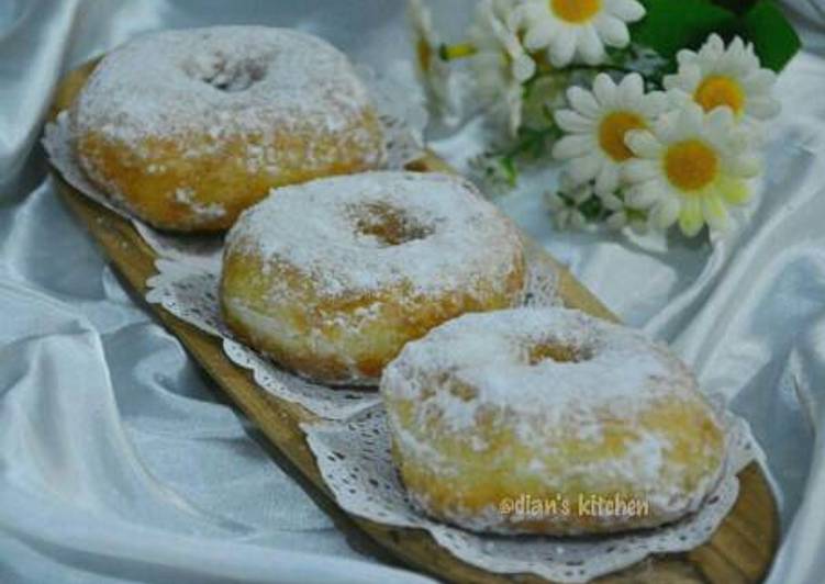 Resep Donat Empuk tanpa telur, tanpa kentang By  dian's kitchen 