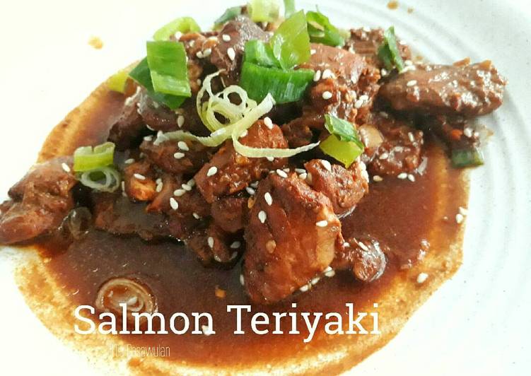 cara membuat Salmon Teriyaki