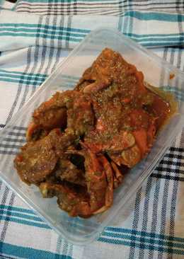 Kepiting Saos Mentega Pedas Simple