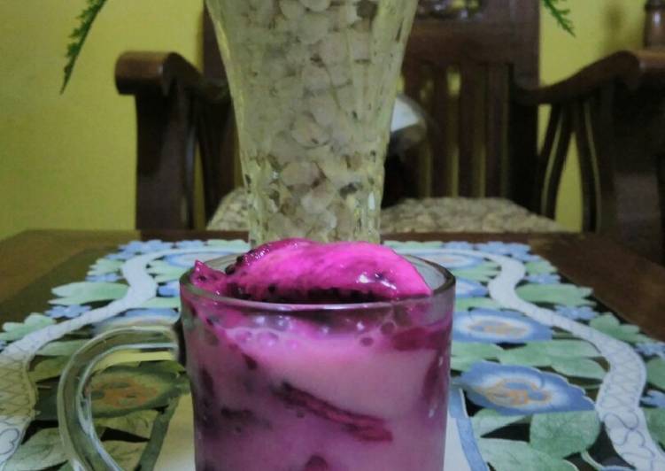 Es Yakult Buah Naga