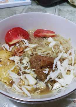 Soto Ayam Kampung Kentang Panggang - Diet Kolesterol