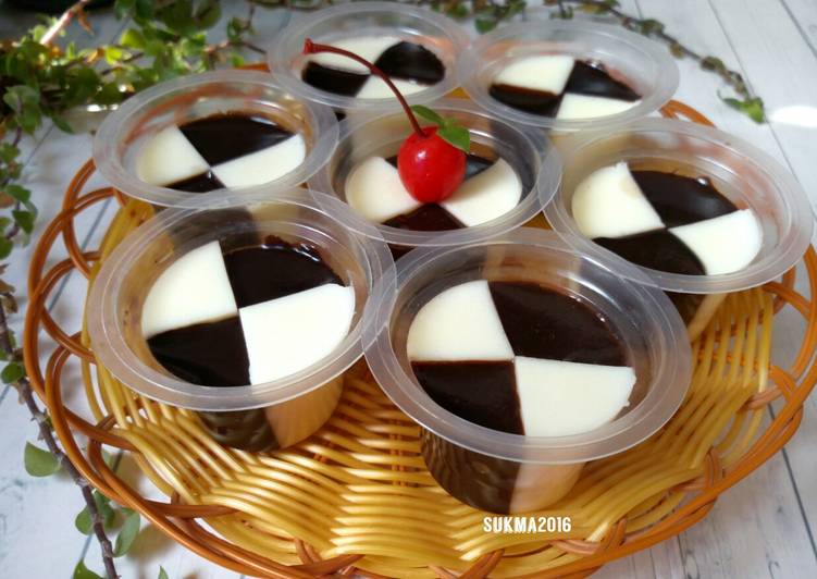 gambar untuk resep Puding Cokelat Susu