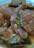 Gulai kikil cabe ijo