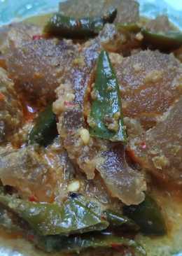 Gulai kikil cabe ijo