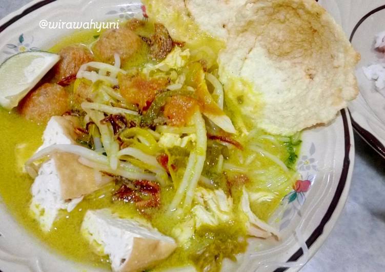 resep masakan Soto Medan Susu Soya