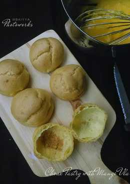 Choux Pastry with Mango Vla