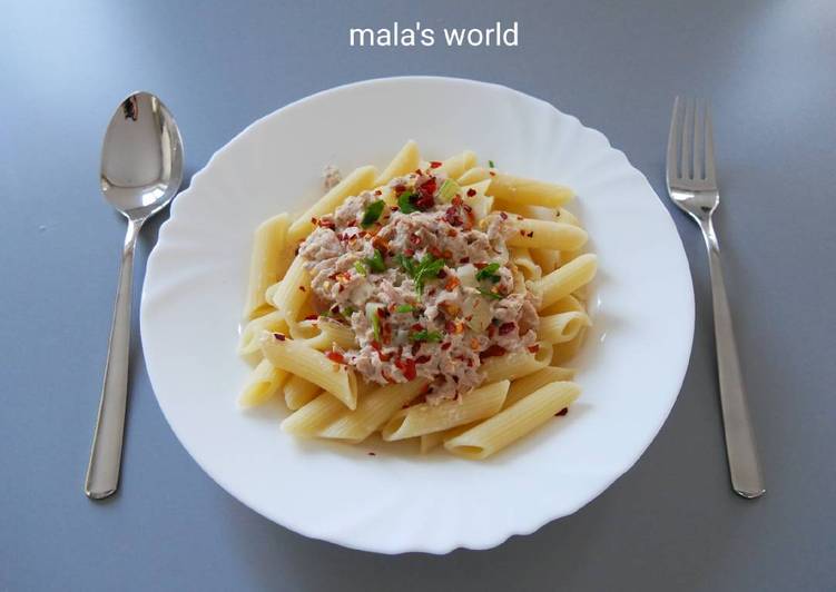 gambar untuk cara membuat Pasta Ikan Tuna