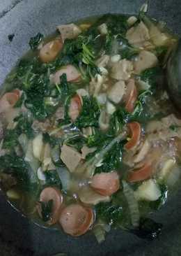 Tumis bayam istimewa