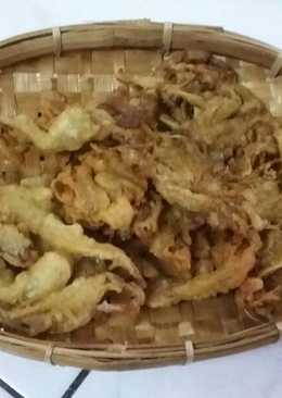 Jamur tiram goreng crispy