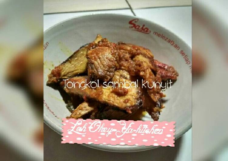 resep masakan Tongkol sambal kunyit