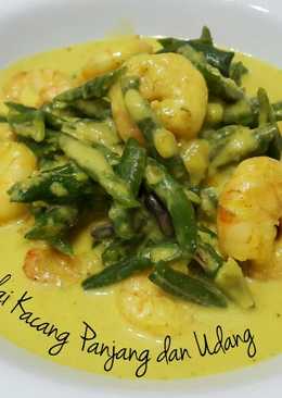 Gulai Kacang Panjang dan Udang