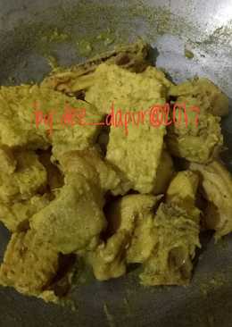 Ayam dan Tempe Ungkep