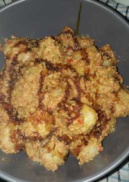 Cilok bumbu kacang