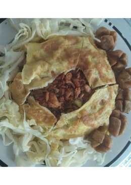 Nasi Goreng Simple Toping Bakso Kerikil Goreng