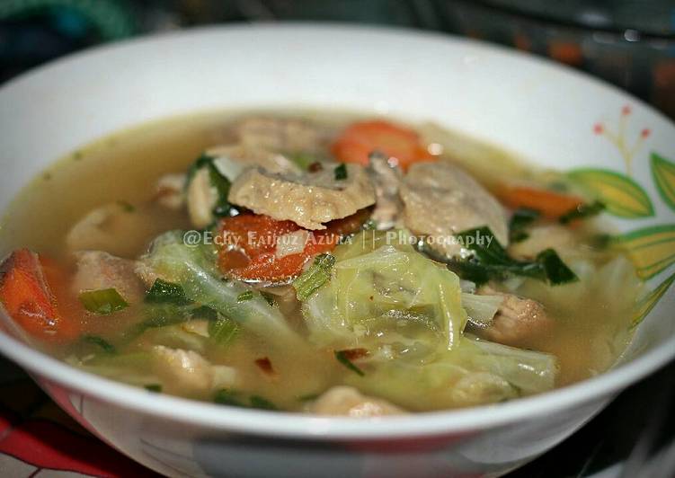 resep masakan Sop Daging Sapi Empuk Plus Baso #KitaBerbagi