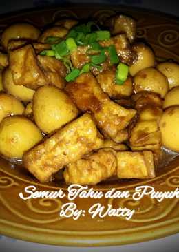 Semur Tahu dan Puyuh