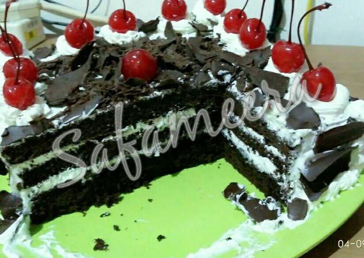 gambar untuk resep makanan Black Forest