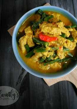 Sayur Santan Tempe Kacang Panjang