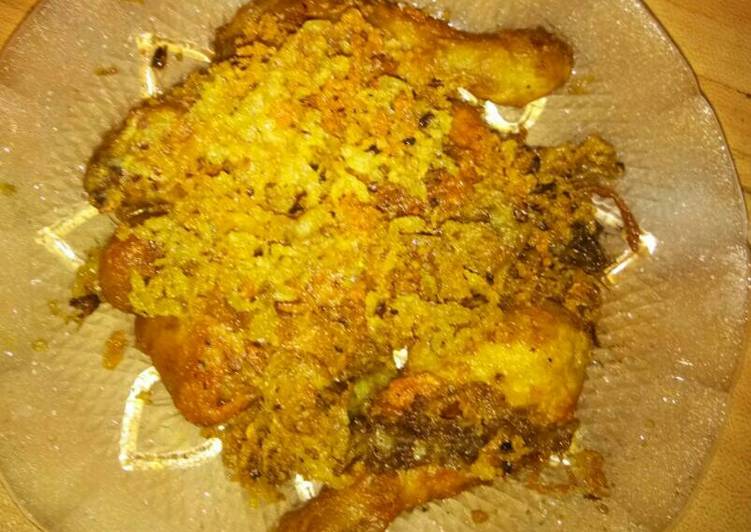 cara membuat Ayam kremes ala rumahan
