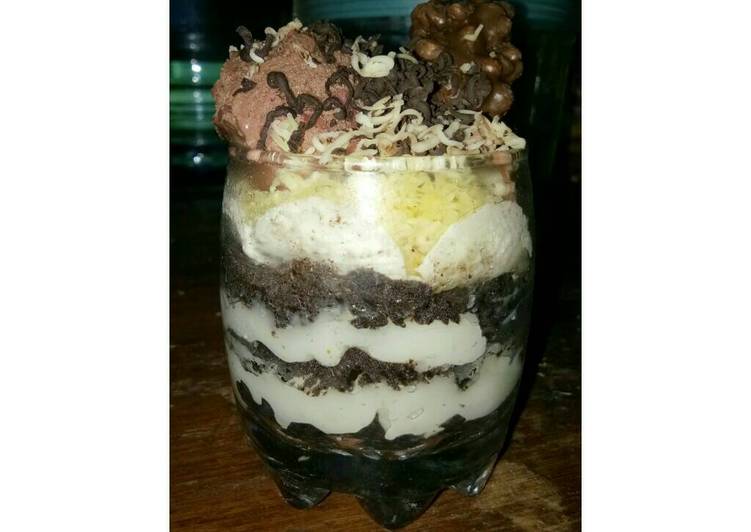 Resep No-Bake Oreo Cheese Cake Oleh Anjas Sulrum